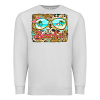 Dove Grey beach'in sunglasses Premium Sweatshirt - Jasminsmagicworld