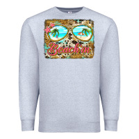 Heather Grey beach'in sunglasses Premium Sweatshirt - Jasminsmagicworld