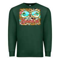 Sports Green beach'in sunglasses Premium Sweatshirt - Jasminsmagicworld