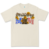 Bone military mom with soldier boots Premium Tee - Artiststas
