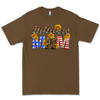 Cacao military mom with soldier boots Premium Tee - Artiststas