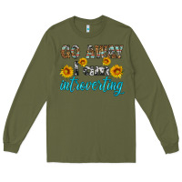 Army Green go away i am introvering Long Sleeve Tee - HRA Design Shop