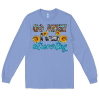 Colony Blue go away i am introvering Long Sleeve Tee - HRA Design Shop