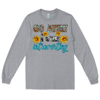 Heather Grey go away i am introvering Long Sleeve Tee - HRA Design Shop