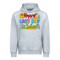 Heather Grey happy last day of school Urban Hoodie - Artiststas