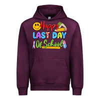 Mauve Wine happy last day of school Urban Hoodie - Artiststas