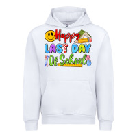 White happy last day of school Urban Hoodie - Artiststas