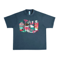 Midnight Navy nurse coffee cups Urban Heavy Tee - texasbilliewilder