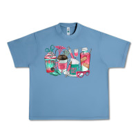 Pebble Blue nurse coffee cups Urban Heavy Tee - texasbilliewilder