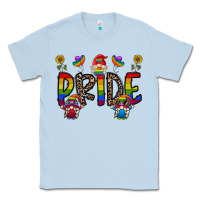 Dusty Blue pride gnome Classic Tee - CowhideDigitalArt