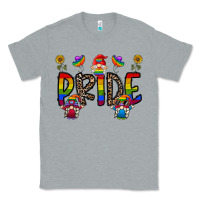 Heather Grey pride gnome Classic Tee - CowhideDigitalArt