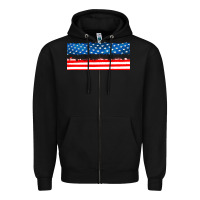 Black usa ice cream and popsicles Zipper Hoodie - AdoDesignShop