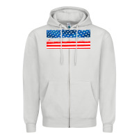 Dove Grey usa ice cream and popsicles Zipper Hoodie - AdoDesignShop
