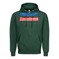 Sports Green usa ice cream and popsicles Zipper Hoodie - AdoDesignShop