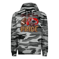 Slate Camo small town big pride red Premium Hoodie - MaliasSmallBusiness