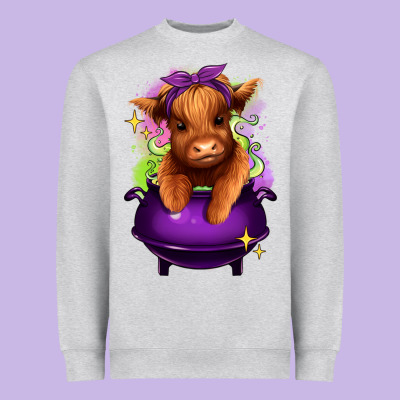 Heavyweight Sweatshirt Halloween Heifer