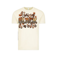 Being Black Is A Vibe Vintage Tee | Teevron
