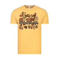 Vintage Mustard being black is a vibe Vintage Tee - Zillion Design Studio