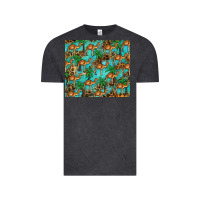 Vintage Black camel leopard Vintage Tee - BarkalooDesign