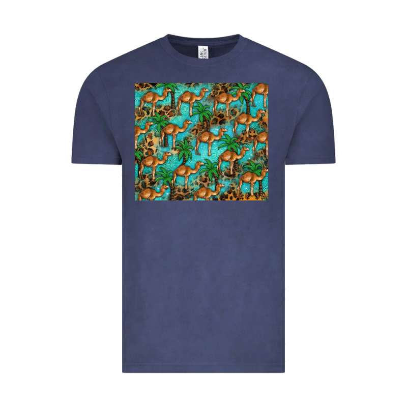 Camel Leopard Vintage Tee by BarkalooDesign | Teevron