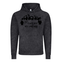 Vintage Black Mountains Vintage Hoodie - Unal Design