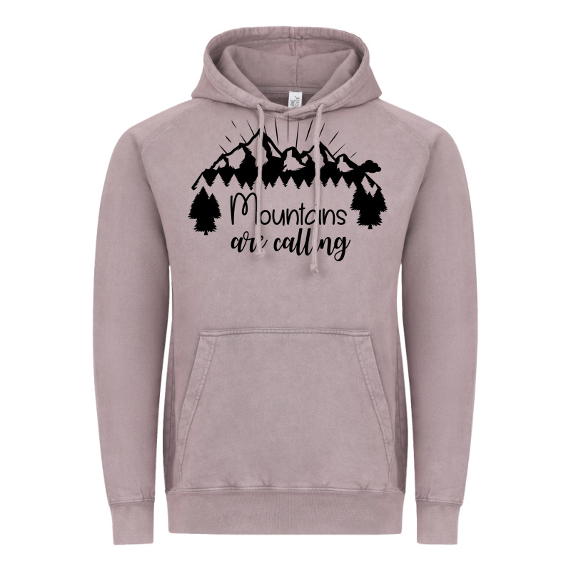 Mountains Vintage Hoodie by Unal Design | Teevron