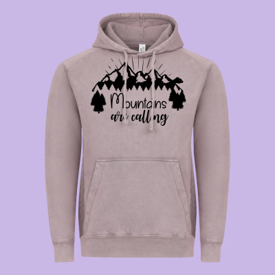 Vintage Hoodie Mountains
