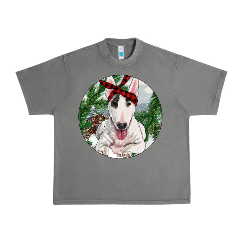 Bull Terrier And Farm Urban Heavy Tee by RanaPortraitStore | Teevron