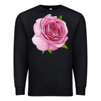 Black all dressed up rose Premium Sweatshirt - LillyAllenDesigns