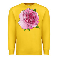 Lemon all dressed up rose Premium Sweatshirt - LillyAllenDesigns