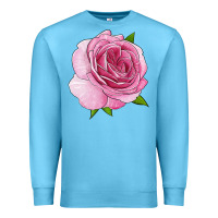 Ocean Blue all dressed up rose Premium Sweatshirt - LillyAllenDesigns