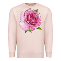 Pale Pink all dressed up rose Premium Sweatshirt - LillyAllenDesigns