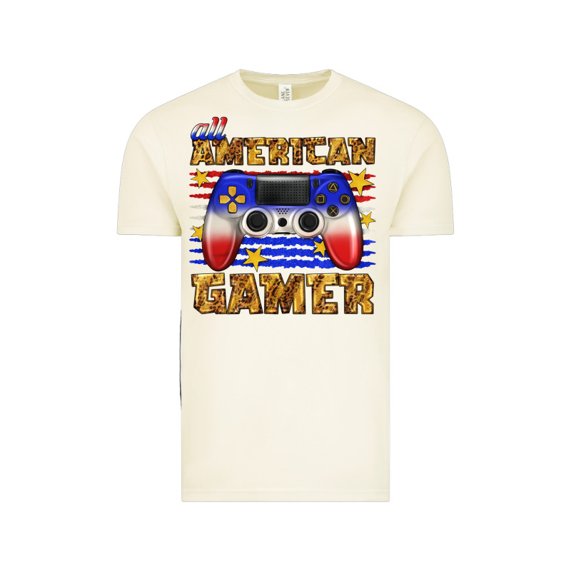 All American Gamer Vintage Tee by texasbilliewilder | Teevron