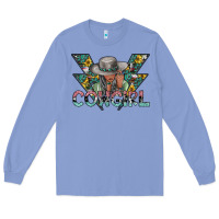 Colony Blue cowgirl2 2 Long Sleeve Tee - SublimationCraftShop