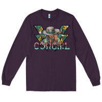 Plum cowgirl2 2 Long Sleeve Tee - SublimationCraftShop