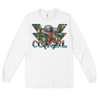 White cowgirl2 2 Long Sleeve Tee - SublimationCraftShop