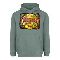 Sage it's softball y'all Heavyweight Hoodie - LillyAllenDesigns