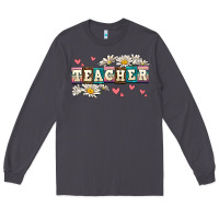 Smoke daisy teacher Long Sleeve Tee - AdoDesignShop