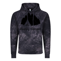 Cloud Black camping Vintage Hoodie - Unal Design