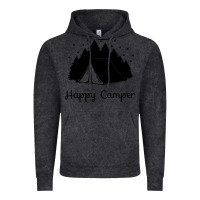 Vintage Black camping Vintage Hoodie - Unal Design