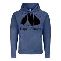 Vintage Denim camping Vintage Hoodie - Unal Design