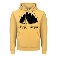 Vintage Mustard camping Vintage Hoodie - Unal Design