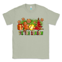 Matcha Tis The Season Christmas With Softball And Gingerbread Man Classic Tee - FaDigitalArtStudio