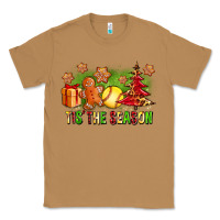 Toasted Coconut Tis The Season Christmas With Softball And Gingerbread Man Classic Tee - FaDigitalArtStudio