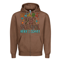 Chestnut watch out preschool here i come! Zipper Hoodie - JahusDesignShop