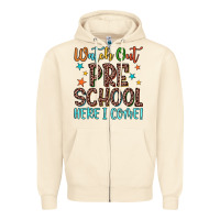 Sandshell watch out preschool here i come! Zipper Hoodie - JahusDesignShop