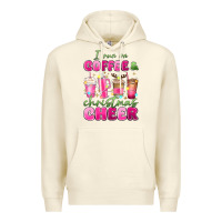 Sandshell i run on coffee and christmas cheer Premium Hoodie - MaliasSmallBusiness