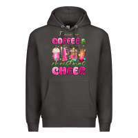 Smoke i run on coffee and christmas cheer Premium Hoodie - MaliasSmallBusiness