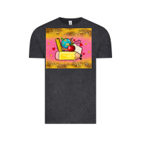 Vintage Black back to school custom name Vintage Tee - Zillion Design Studio