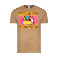 Vintage Camel back to school custom name Vintage Tee - Zillion Design Studio